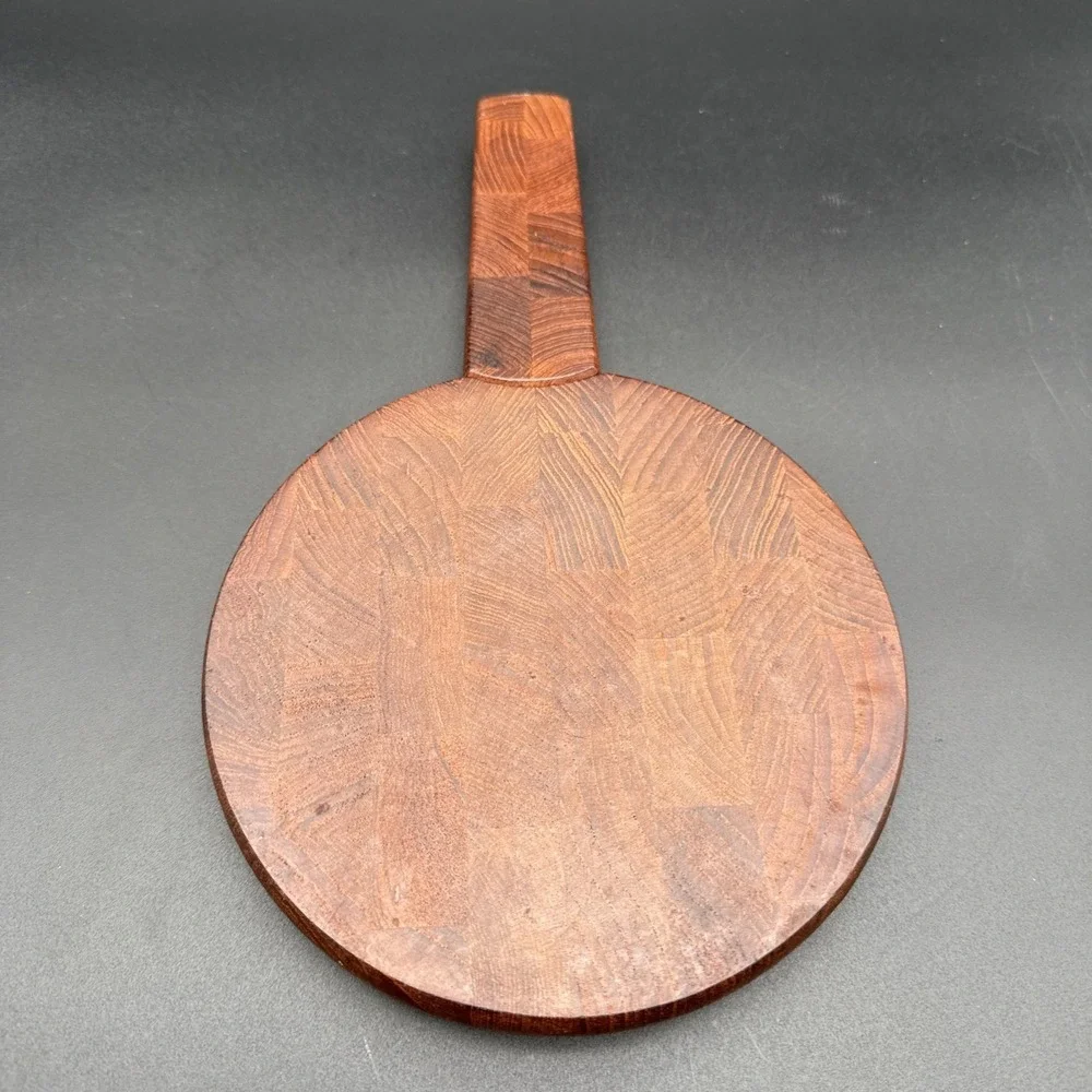 VTG Jens Quistgaard for Dansk Teak Cheese Cutting Board with Built in Knife 11.5